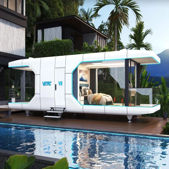 Luxury Prefab Vessel Capsule House 4001